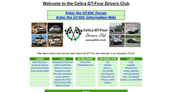 Desktop Screenshot of gt4dc.co.uk